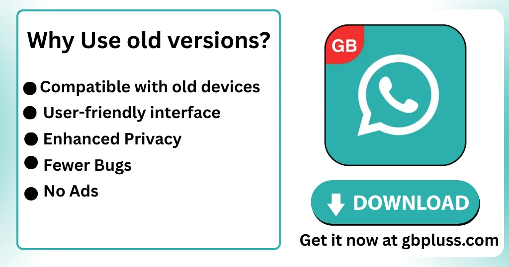 GB WhatsApp Old Versions