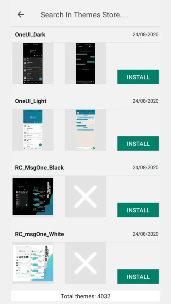 GB WhatsApp themes library