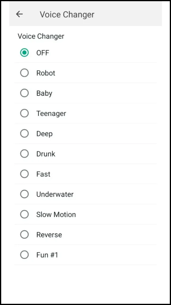 GB WhatsApp voice changer