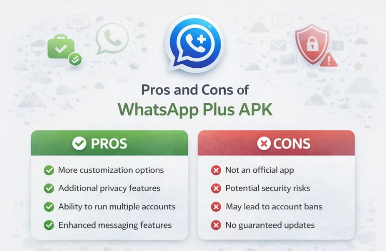 Pros and Cons of WhatsApp Plus APK